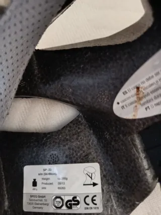 Casco bicicleta morado Crivit