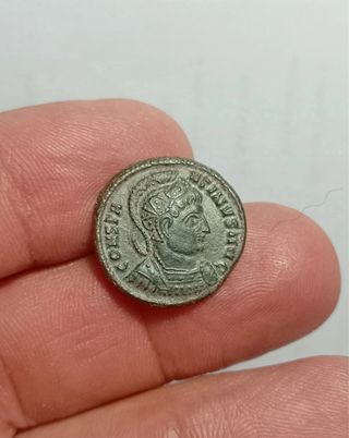 Moneda Romana Follis Constantino