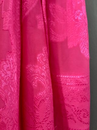 Vestido largo estampado boho y fular