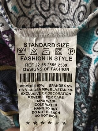 Vestido largo estampado boho y fular