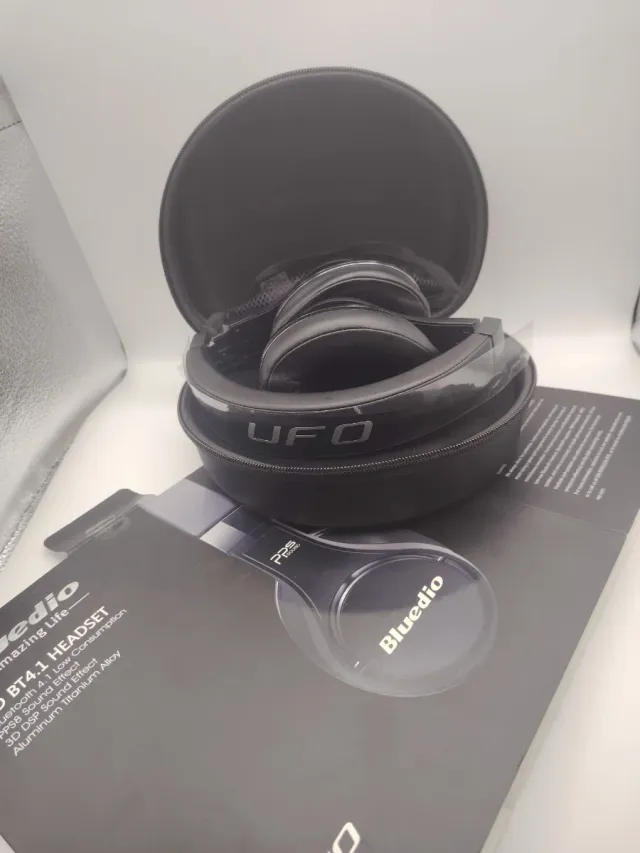 Auriculares Bluedio UFO Negro/Plata