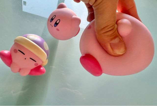 Muñeco peluche figuras Kirby Rosa suave blando