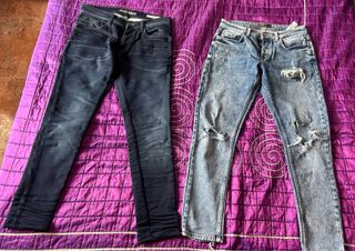 Lote 2 Pantalones Vaqueros Hombre Talla 38