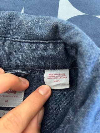 Camisa Vaquera Levi's Talla M