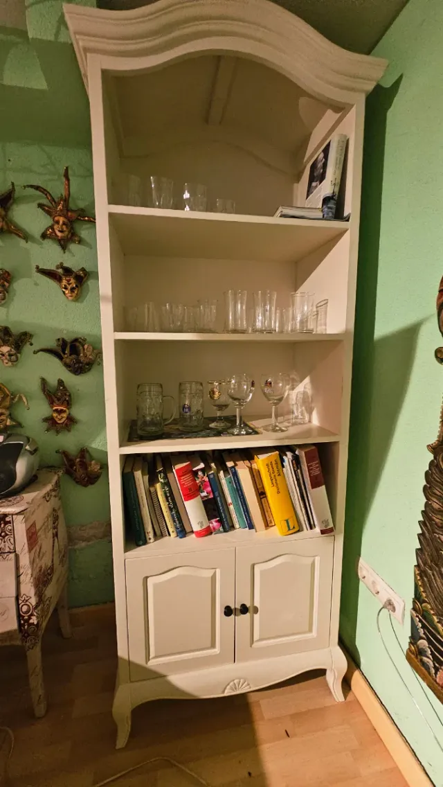 Librería París Vintage Provenzal Blanco