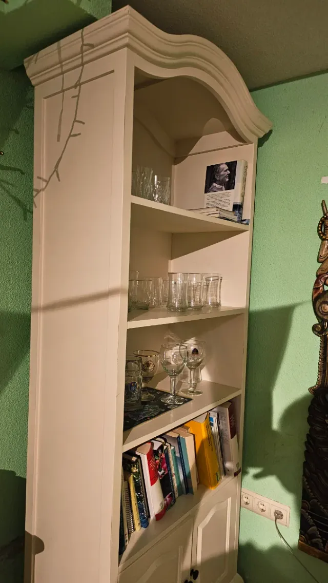 Librería París Vintage Provenzal Blanco