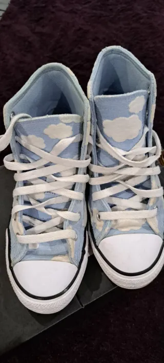 Converse Botas Nubes Talla 34