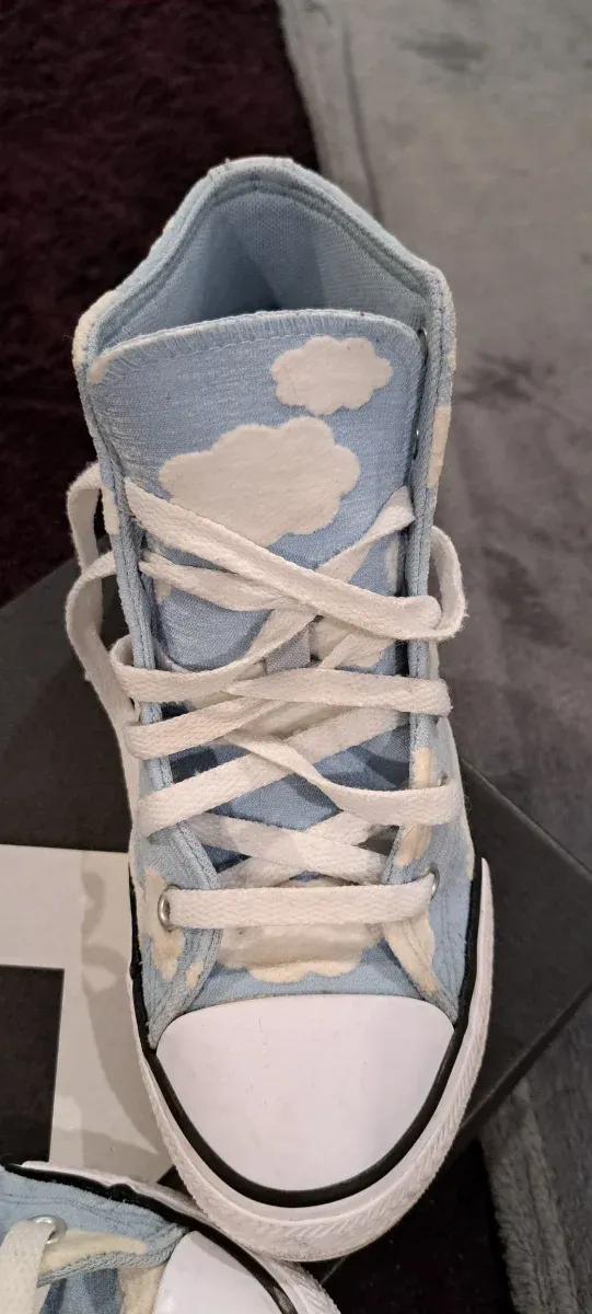 Converse Botas Nubes Talla 34