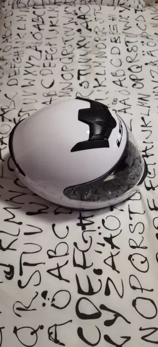 Casco LS2 Blanco XL Nuevo 4 Estrellas SHARP