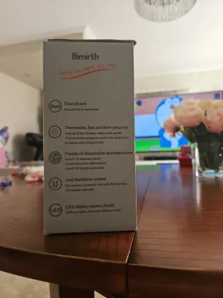 Sacaleches Eléctrico Doble Bimirth S1118D