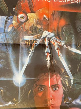 Pesadilla en Elm Street  Cartel Original .