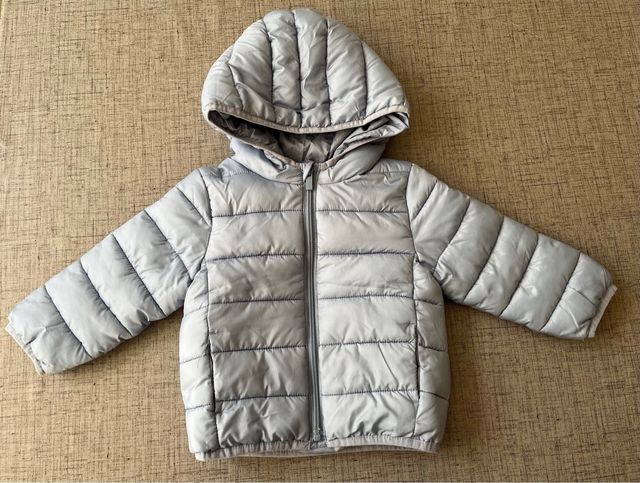 Abrigo unisex azul celeste