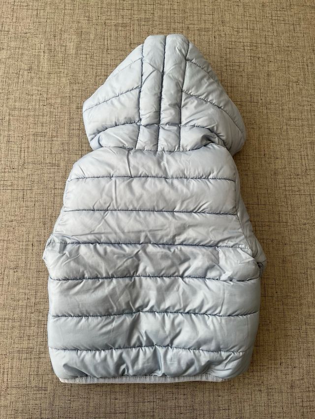 Abrigo unisex azul celeste