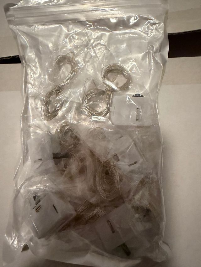 Luces LED 1.50m Oro/Blanco