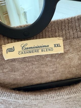 Maglioncino Camicissima misto lana e cashmere xxl