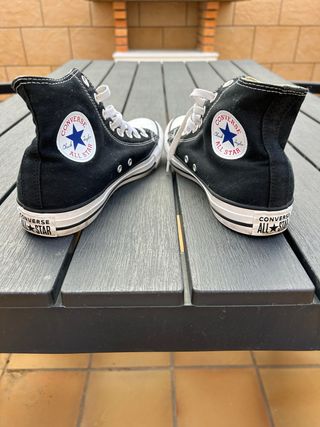 Zapatillas Converse All Star Hi Negras