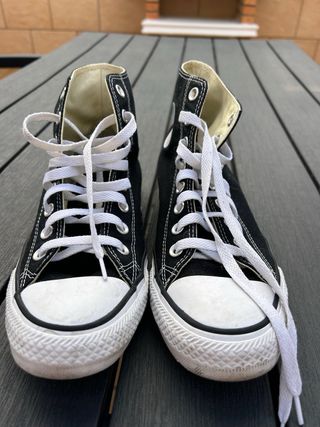 Zapatillas Converse All Star Hi Negras