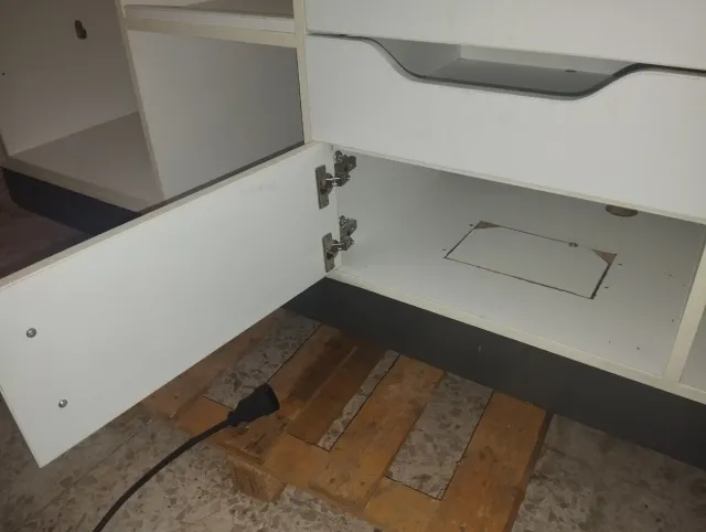 Mostrador 260cm con luces LED