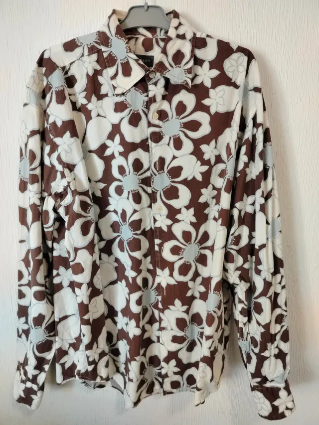 Camisa Macson Flores Talla L