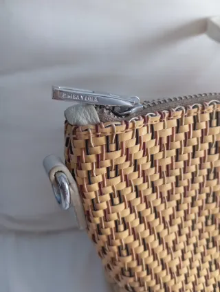 Bolso Bimba y Lola Rafia y Piel