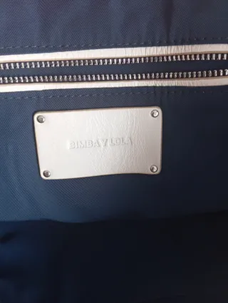 Bolso Bimba y Lola Rafia y Piel