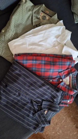 5 camisas mas el polo por 25 e