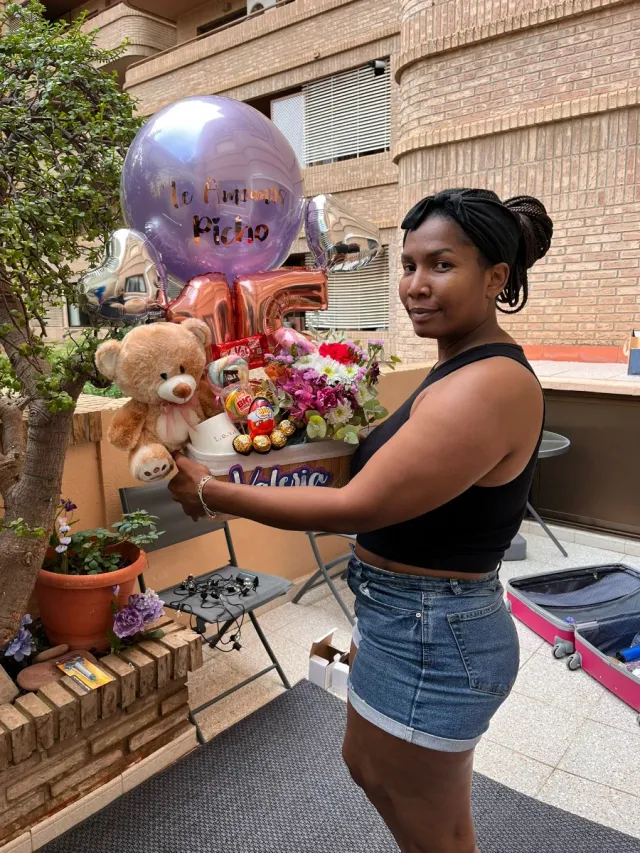 Regalo Oso Peluche y Chocolates