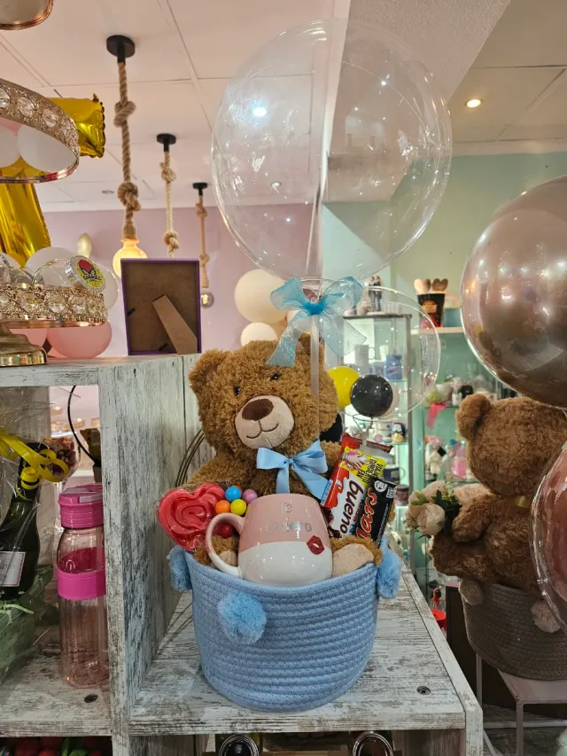 Regalo Oso Peluche y Chocolates