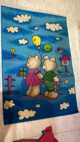 Alfombra infantil ositos 100x150