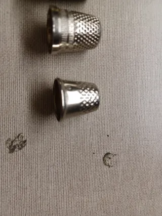 Lote 5 dedales costura vintage