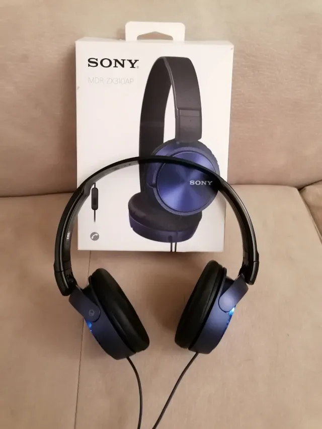 Cuffie Sony MDR-ZX310AP Blu