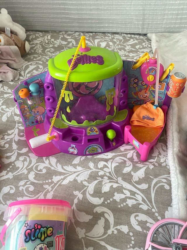 Lote Juguetes Muñecas Bicicleta Patinetes