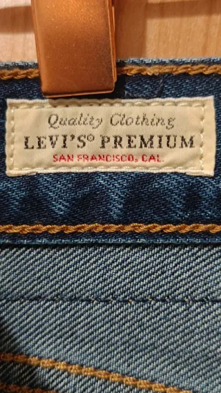 Falda Vaquera Levi's Azul