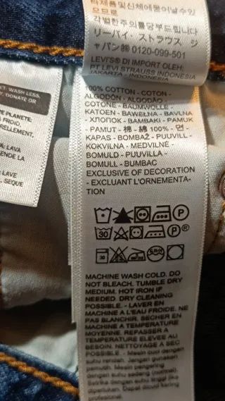 Falda Vaquera Levi's Azul