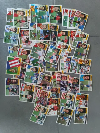 58 Cromos Fútbol Liga 91/92