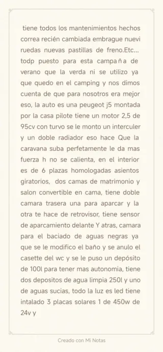 Autocaravana Pilote Galaxy