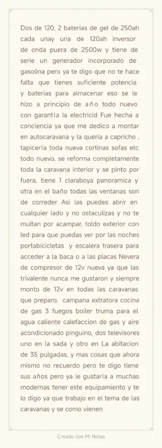 Autocaravana Pilote Galaxy