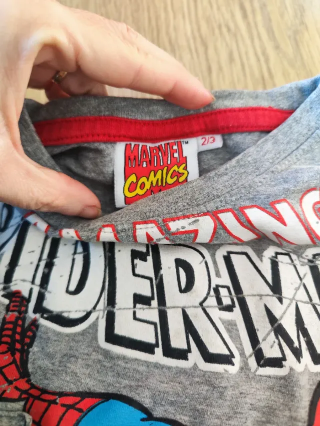 Camiseta Spiderman Marvel 2/3 años