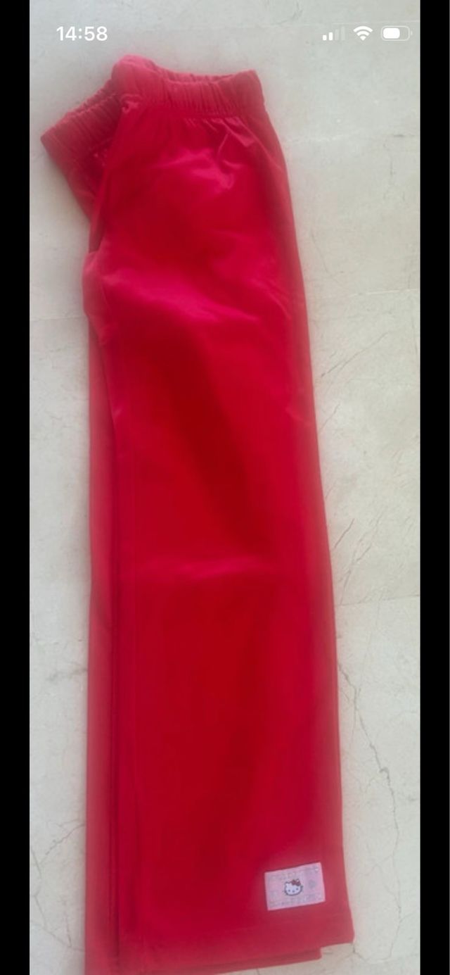 Chándal Hello Kitty Rojo 10 Años