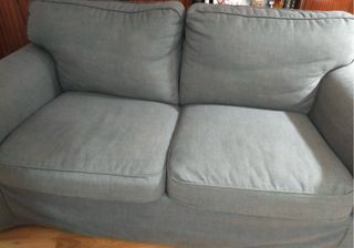 Sofá 2 plazas Ikea EKTORP Gris