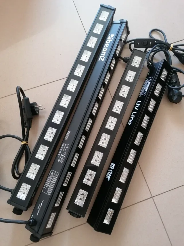 Pack de barras LED de luz ultravioleta UV