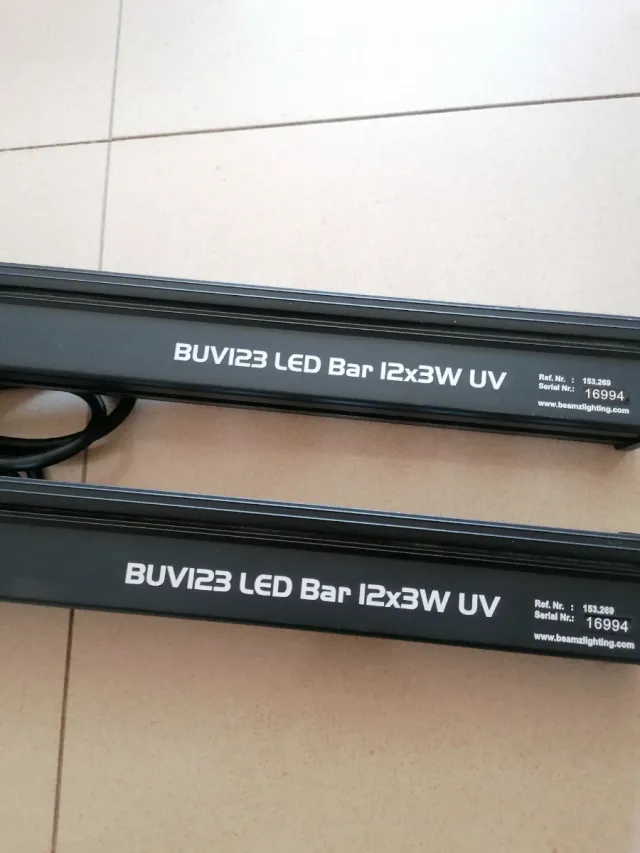 Pack de barras LED de luz ultravioleta UV