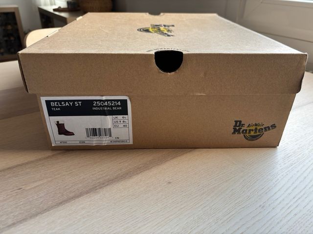 Botas Dr Martens Marrones con Forro