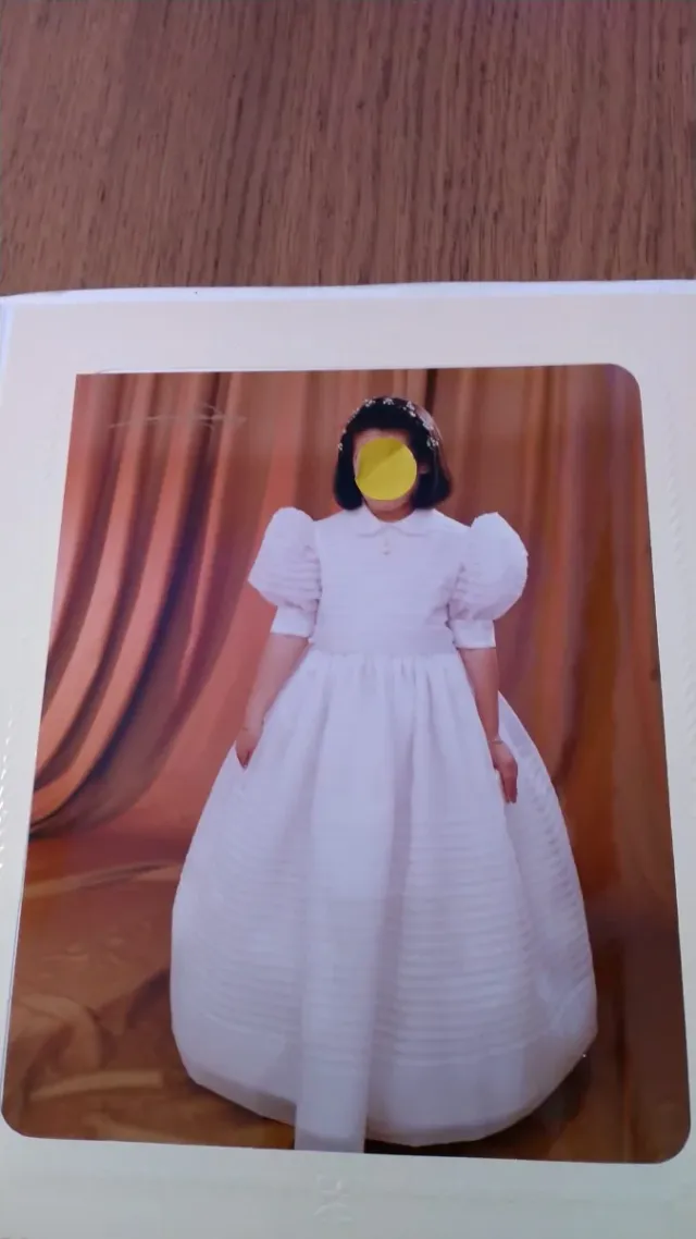 Traje Comunión Niña Blanco