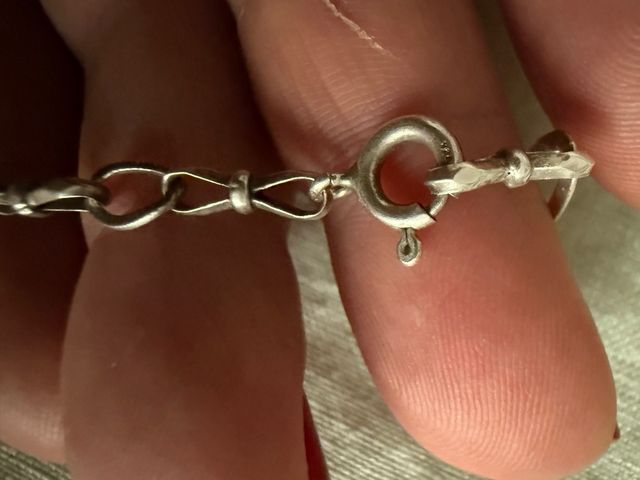 Cadena de plata antigua 925