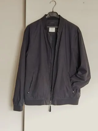 Cazadora Bomber Springfield Negra Talla L