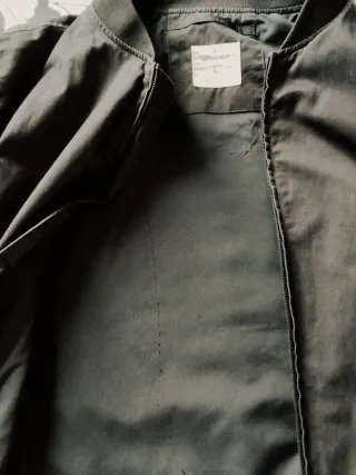 Cazadora Bomber Springfield Negra Talla L