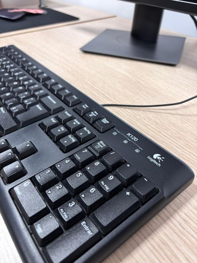 Teclado Logitech K120 USB Negro