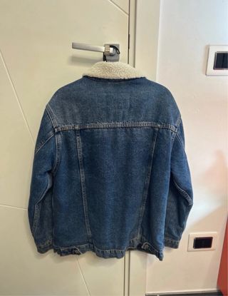Giacca jeans con pelliccia taglia 11-12