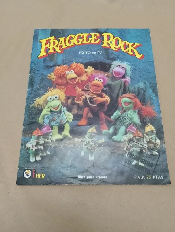 Álbum Cromos Fraggle Rock - Libro para Cromos